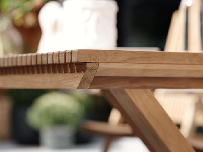 Bild 13, Julita 220X90 cm Teak - Brafab - Bonus Möbler