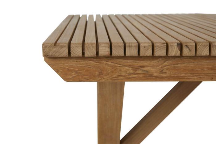 Bild 2, Julita 220X90 cm Teak - Brafab - Bonus Möbler