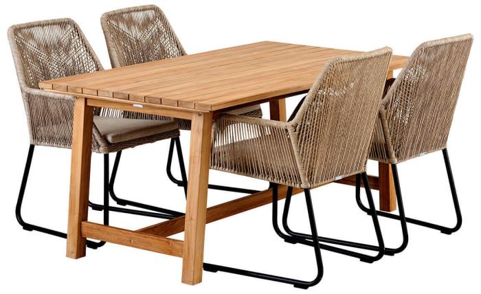 Bild 7, Keros 160X90 cm Teak - Brafab - Bonus Möbler