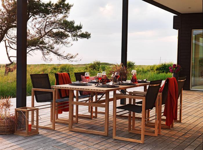 Bild 7, Vevi 230X95 cm Teak - Brafab - Bonus Möbler