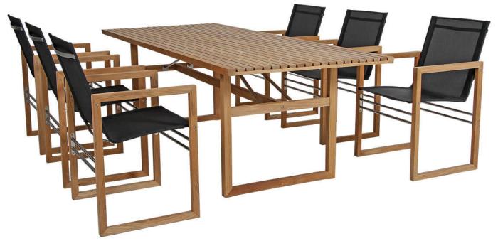 Bild 2, Vevi 230X95 cm Teak - Brafab - Bonus Möbler