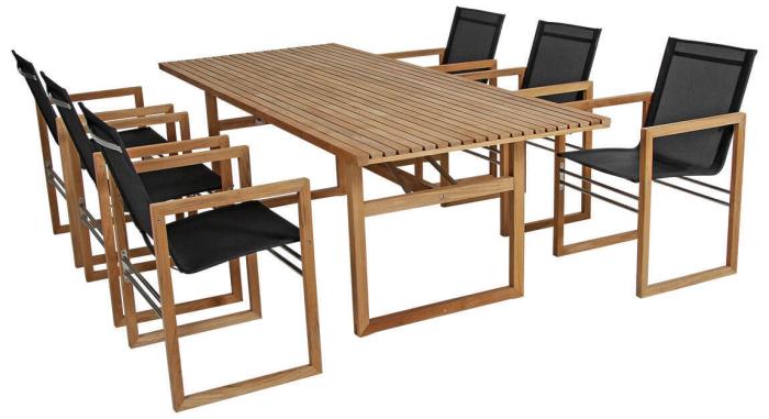 Bild 3, Vevi 230X95 cm Teak - Brafab - Bonus Möbler