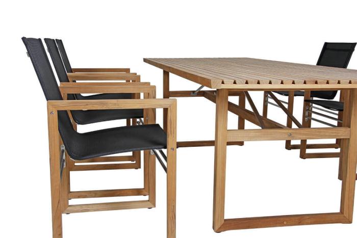 Bild 5, Vevi 230X95 cm Teak - Brafab - Bonus Möbler