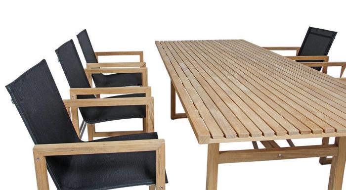 Bild 6, Vevi 230X95 cm Teak - Brafab - Bonus Möbler