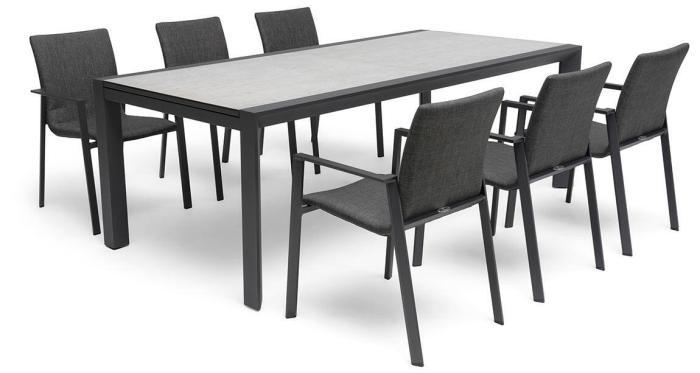 Bild 2, Borgdala 220-340X107 cm Mörkgrå - Hillerstorp - Bonus Möbler