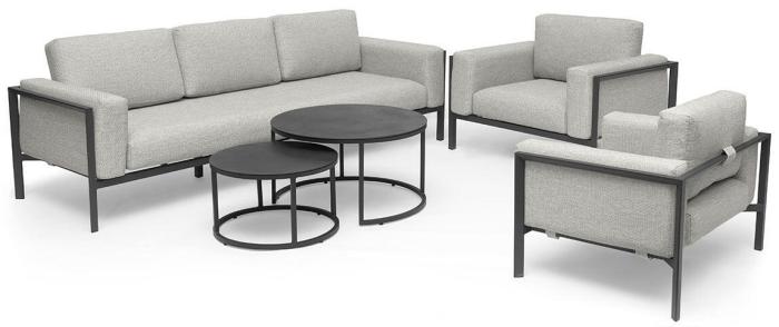 Bild 6, Jet Set Runt Svart / Grå | Hillerstorp | Bonus Möbler