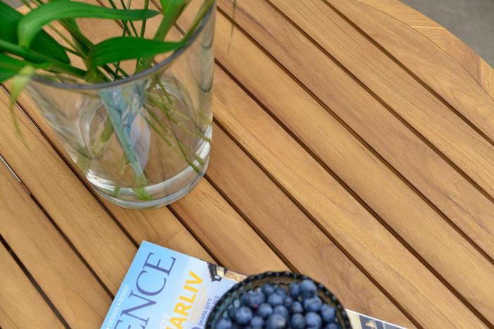 Bild 4, Himmelsnäs Ø80 cm Teak - Hillerstorp - Bonus Möbler