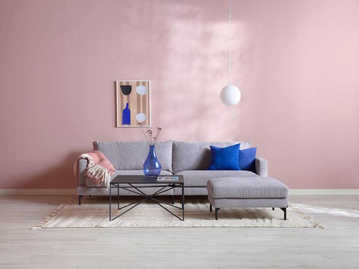 Bild 6, Vilma Tyg Velly Light Grey - Svenska Hem - Bonus Möbler