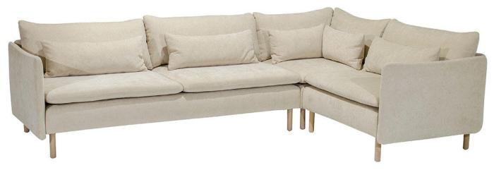 Bild 2, Idyll Hörnsoffa (3-sits delad dyna + hörn + 1-sits med två armstöd) - Hovden - Bonus Möbler