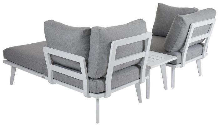 Bild 8, Villac Vit Vit / Pearl Grey - Brafab - Bonus Möbler