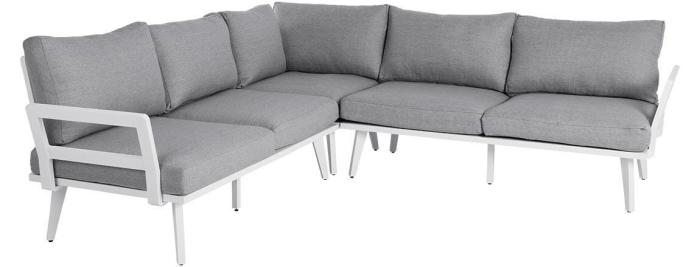 Bild 9, Villac Vit Vit / Pearl Grey - Brafab - Bonus Möbler