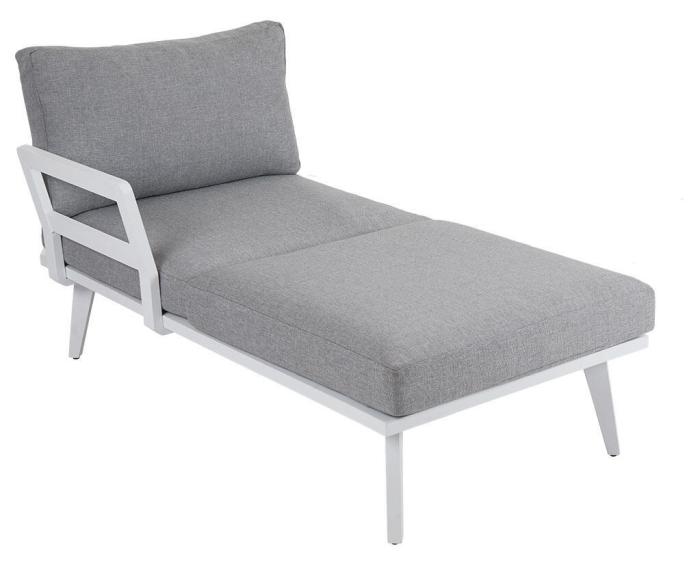 Bild 2, Villac Vit Vit / Pearl Grey - Brafab - Bonus Möbler