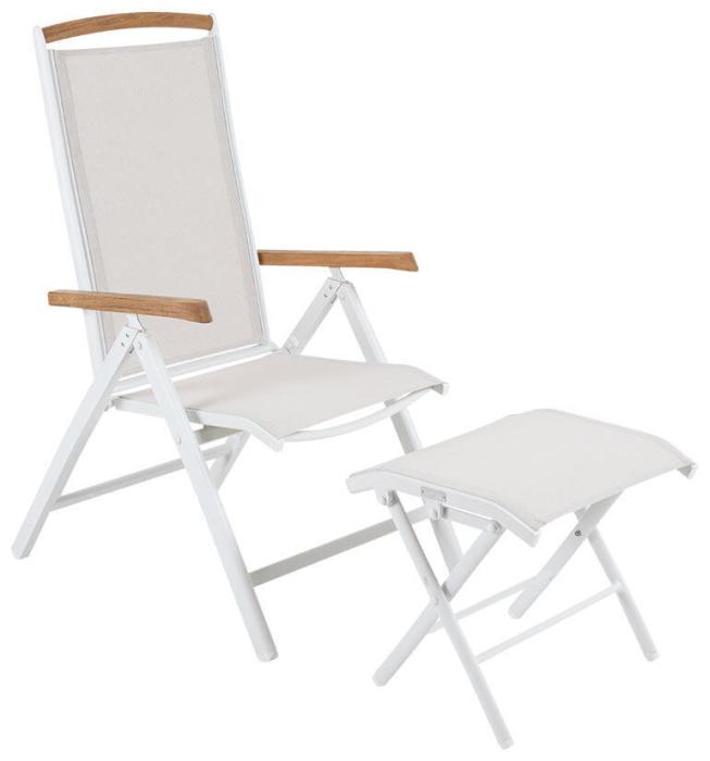 Bild 4, Andy Teak Vit / Offwhite - Brafab - Bonus Möbler