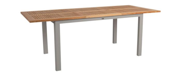 Bild 2, Lyon 152-210X92 cm Khaki / Teak - Brafab - Bonus Möbler