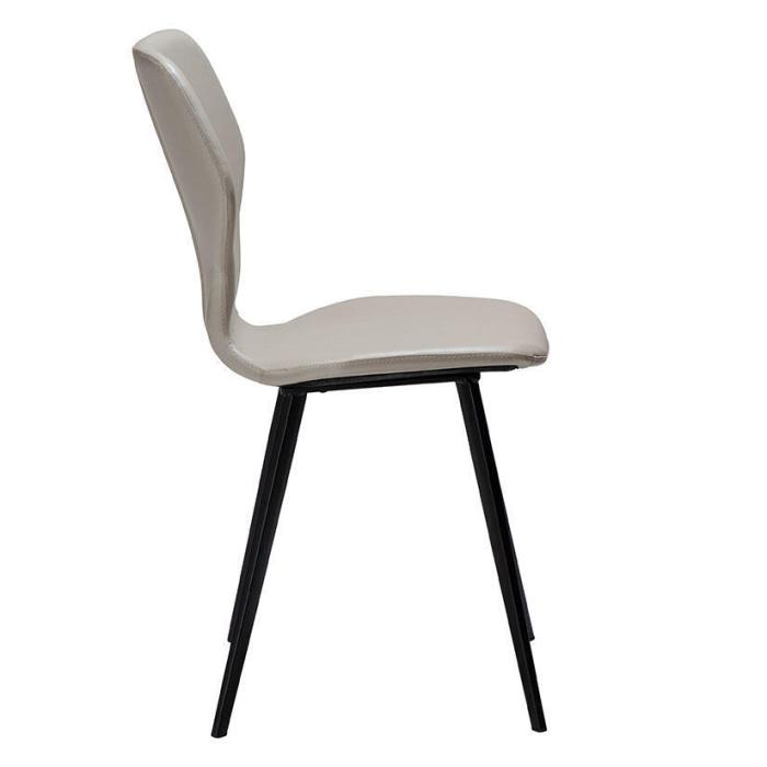 Bild 3, S.I.T Konstläder Cashmere, svarta ben - Dan-Form - Bonus Möbler