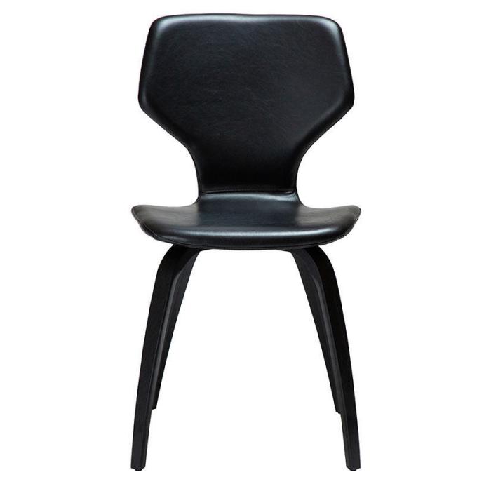 Bild 2, S.I.T Konstläder Vintage, träben Black / Svartbetsad ekfanér - Dan-Form - Bonus Möbler