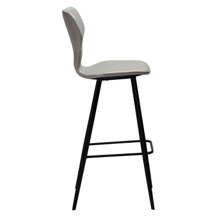 Bild 3, S.I.T Hög Konstläder Cashmere, svarta ben | Dan-Form | Bonus Möbler