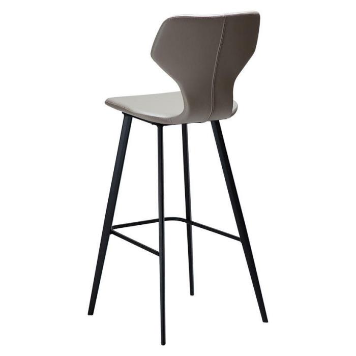 Bild 5, S.I.T Hög Konstläder Cashmere, svarta ben | Dan-Form | Bonus Möbler