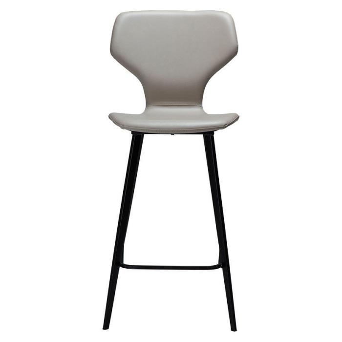 Bild 2, S.I.T Låg Konstläder Cashmere, svarta ben | Dan-Form | Bonus Möbler