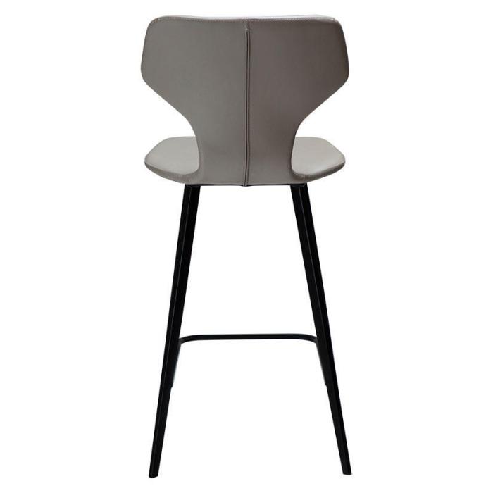 Bild 4, S.I.T Låg Konstläder Cashmere, svarta ben | Dan-Form | Bonus Möbler