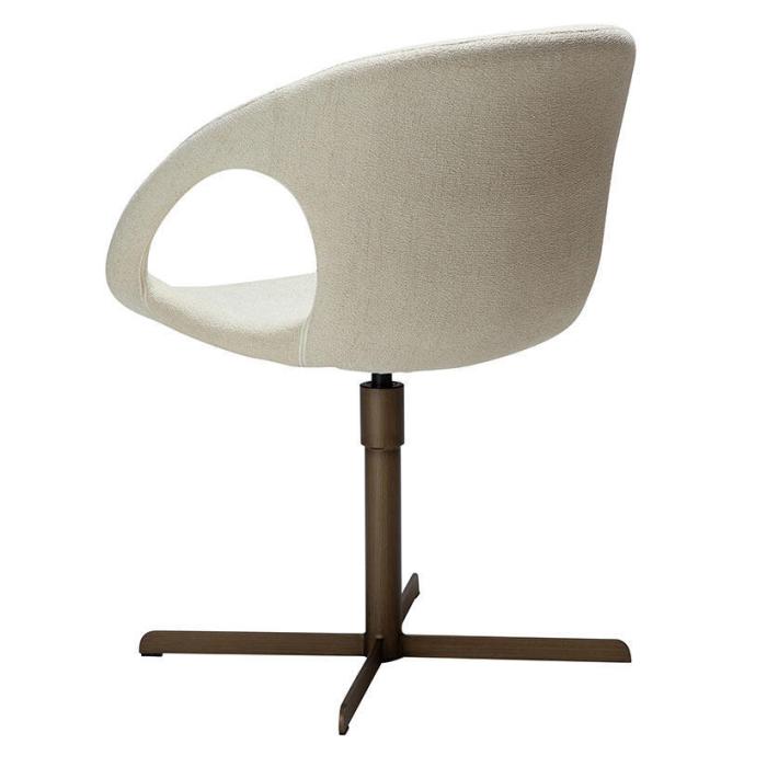 Bild 5, Carry Bouclétyg Bone White / Antique Brass | Dan-Form | Bonus Möbler