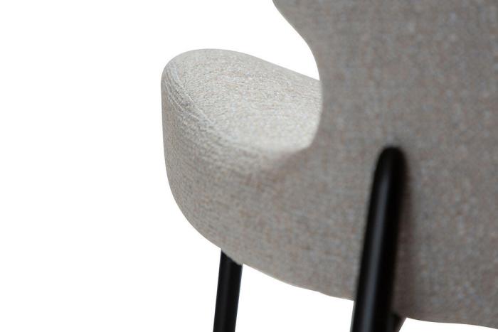 Bild 6, Glory Bouclétyg Cashmere / Black | Dan-Form | Bonus Möbler