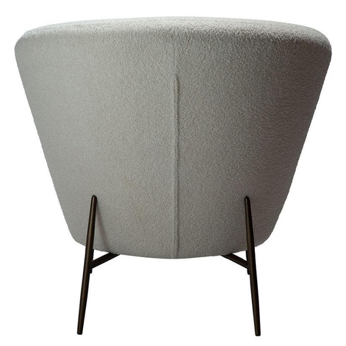 Bild 4, Orbit Bouclétyg rPES Dove / Antique Brass | Dan-Form | Bonus Möbler