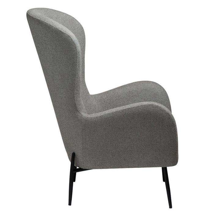 Bild 3, Glam Hög Bouclétyg Pebble Earth / Black | Dan-Form | Bonus Möbler