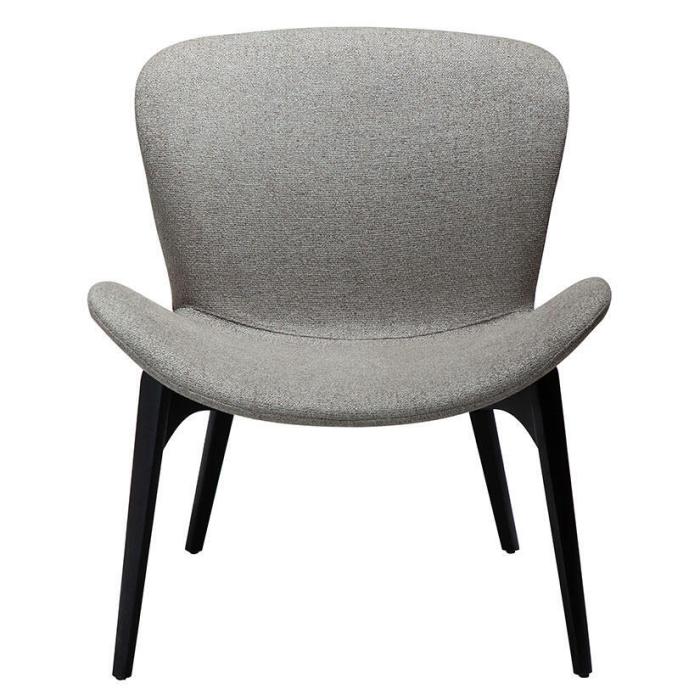 Bild 2, Paragon Bouclétyg Pebble Earth / Svartbetsad askfanér | Dan-Form | Bonus Möbler