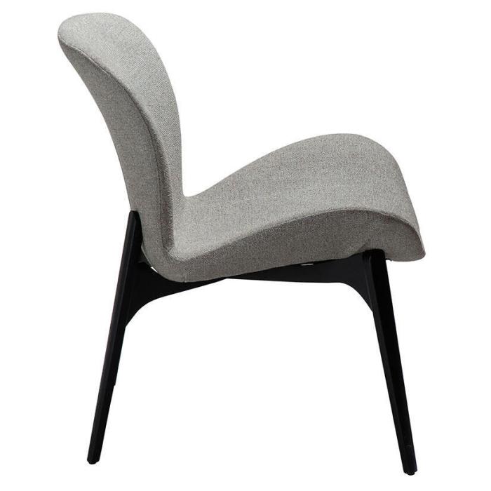 Bild 3, Paragon Bouclétyg Pebble Earth / Svartbetsad askfanér | Dan-Form | Bonus Möbler