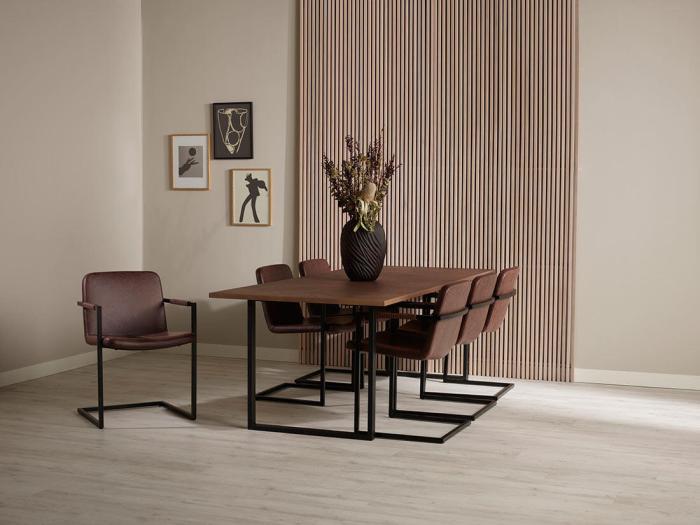 Bild 4, Vito 240X95 cm Brunbetsad ekfanér | Svenska Hem | Bonus Möbler