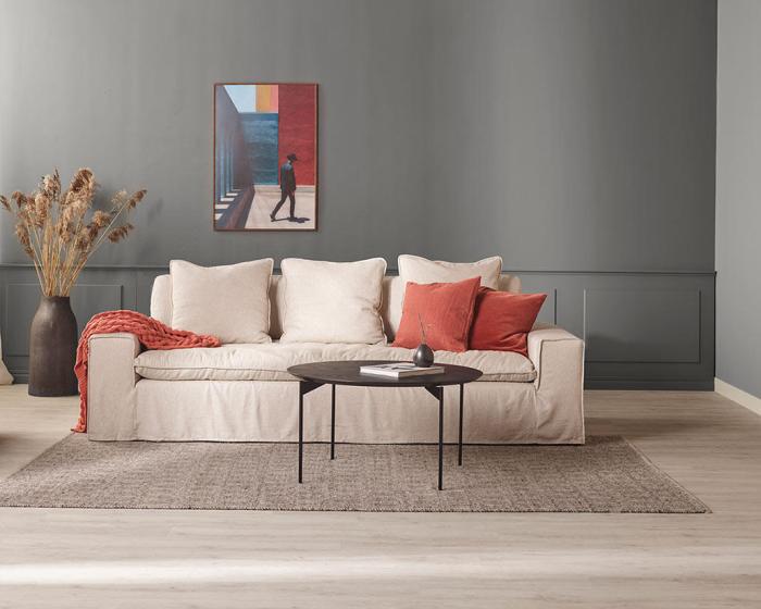 Bild 6, Riva Tyg Dilan Beige - Svenska Hem - Bonus Möbler