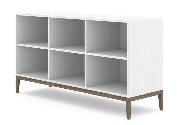 Bild 2, Edge 2.0 1-sektion 3 hyllor Burned Walnut White | Englesson | Bonus Möbler