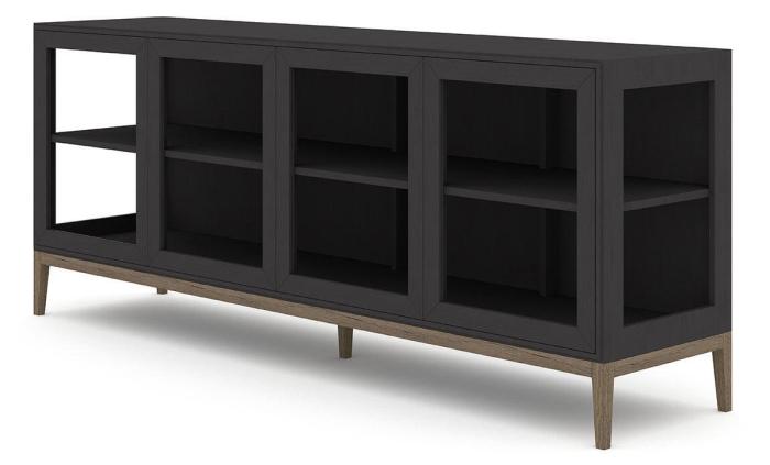 Bild 2, Edge 2.0 1-sektion 4 dörrar Burned Walnut Black - Englesson - Bonus Möbler