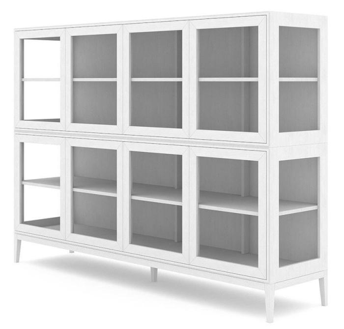 Bild 2, Edge 2.0 2-sektioner 8 dörrar White | Englesson | Bonus Möbler