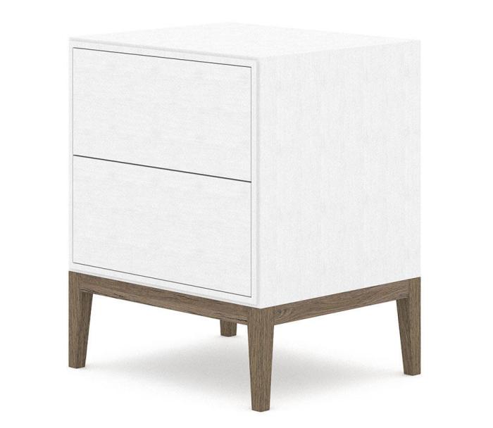 Bild 2, Edge 2.0 2 lådor Burned Walnut White | Englesson | Bonus Möbler