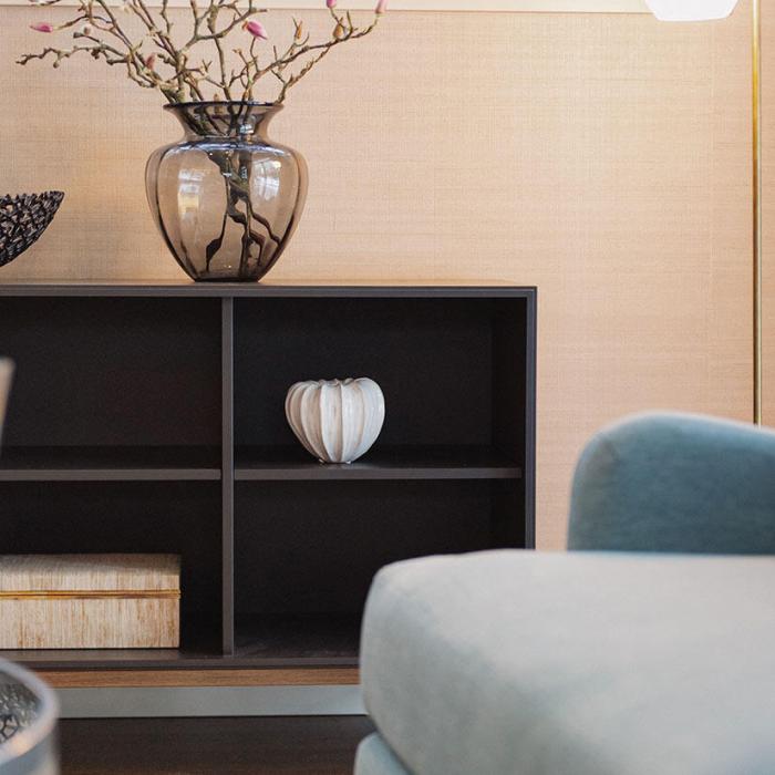 Bild 6, Edge 2.0 1-sektion 3 hyllor Burned Walnut White | Englesson | Bonus Möbler