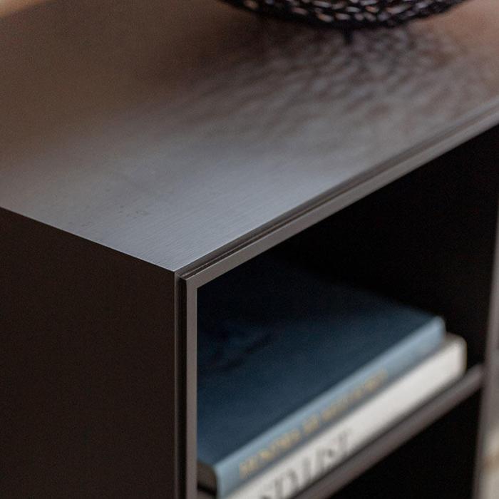 Bild 9, Edge 2.0 1-sektion 3 hyllor Burned Walnut White | Englesson | Bonus Möbler