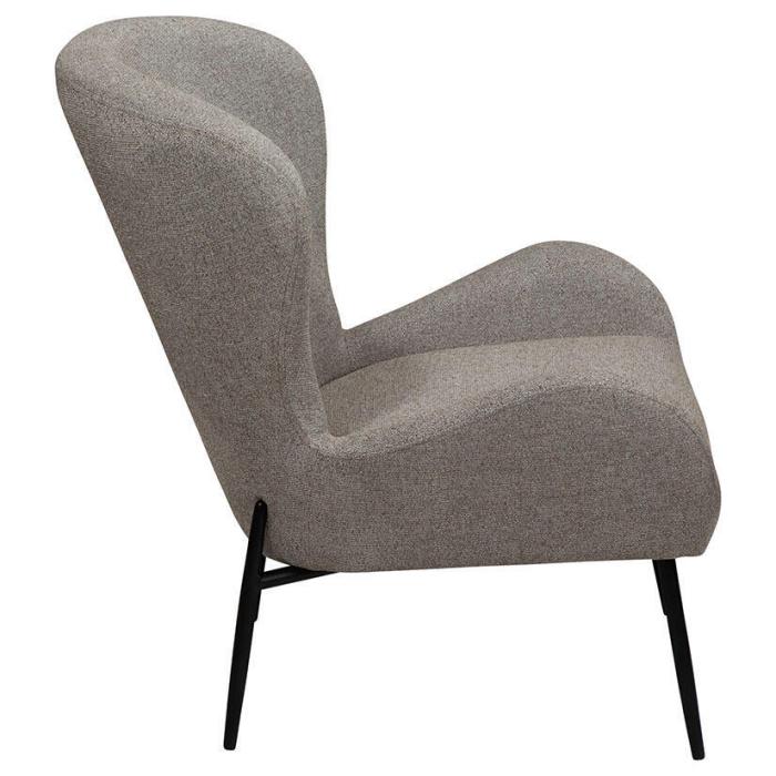 Bild 3, Glam Låg Bouclétyg Pebble Earth / Black | Dan-Form | Bonus Möbler