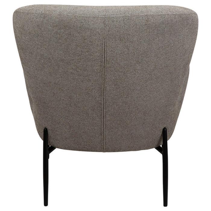 Bild 4, Glam Låg Bouclétyg Pebble Earth / Black | Dan-Form | Bonus Möbler