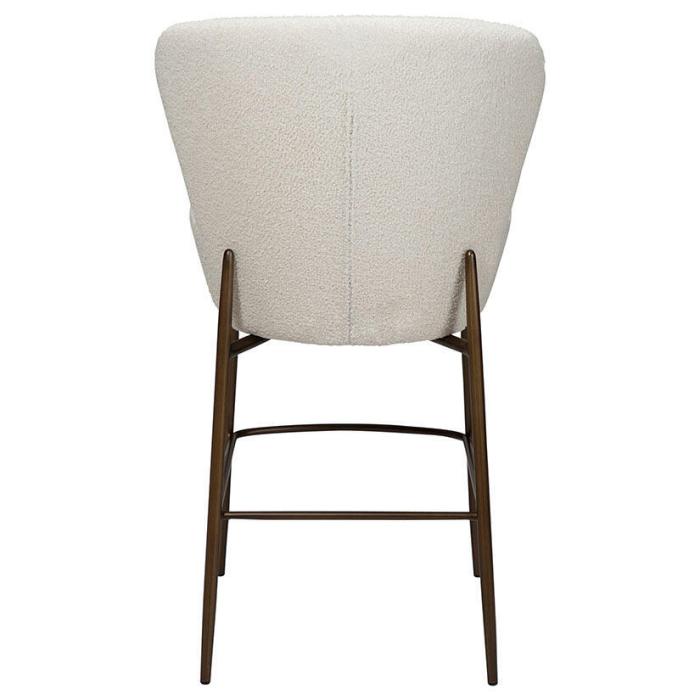 Bild 4, Orbit Låg Bouclétyg rPES Dove / Antique Brass | Dan-Form | Bonus Möbler