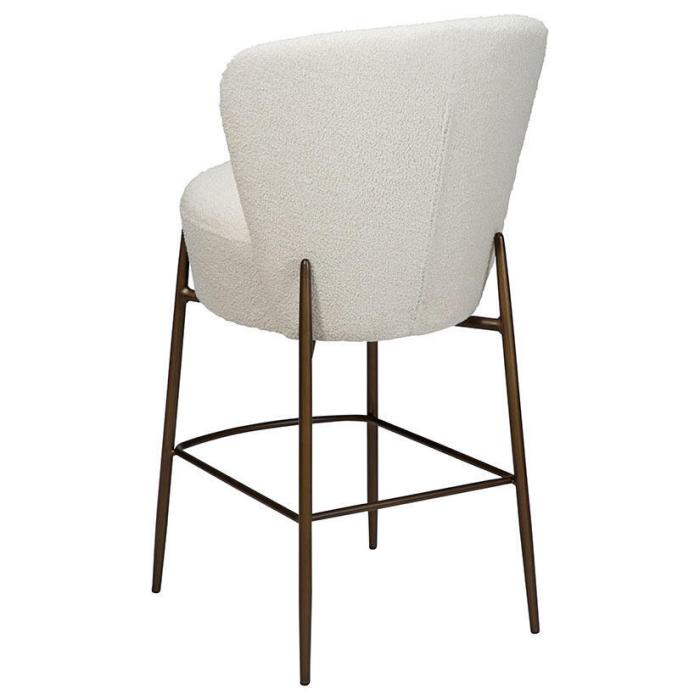 Bild 5, Orbit Låg Bouclétyg rPES Dove / Antique Brass | Dan-Form | Bonus Möbler