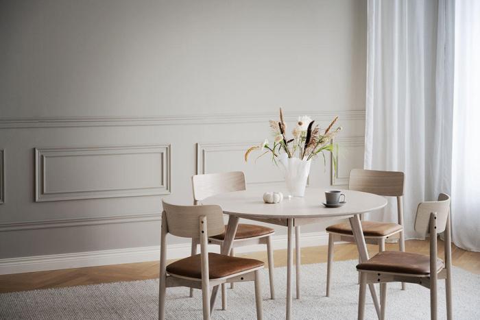 Bild 9, Yumi Ø115 cm Vitpigmenterad Ek - Rowico Home - Bonus Möbler