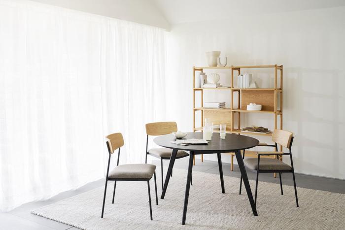 Bild 15, Holton Hög 140X166 cm Lackad ek | Rowico Home | Bonus Möbler