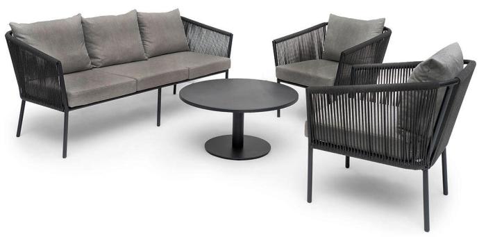 Bild 3, Lersund Svart / Gråbeige - Hillerstorp - Bonus Möbler