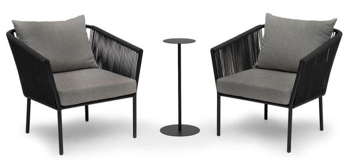 Bild 4, Lersund Svart / Gråbeige - Hillerstorp - Bonus Möbler