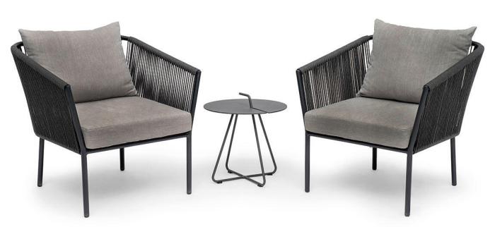 Bild 5, Lersund Svart / Gråbeige - Hillerstorp - Bonus Möbler