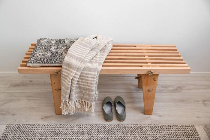 Bild 2, EcoFurn® EcoBench 120 cm Al Oljad natur - Hillerstorp - Bonus Möbler