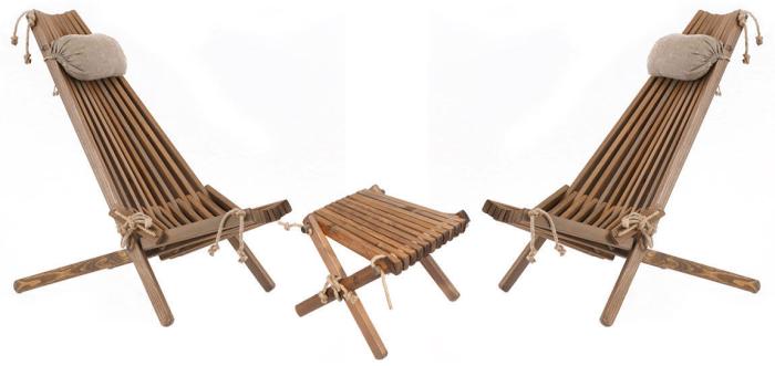 Bild 3, EcoFurn® EcoChair Furu Oljad brun - Hillerstorp - Bonus Möbler