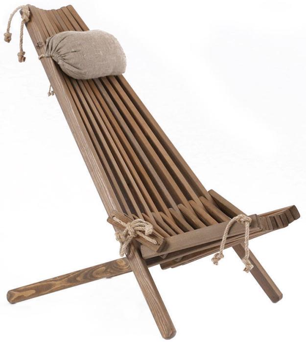 Bild 2, EcoFurn® EcoChair Furu Oljad brun - Hillerstorp - Bonus Möbler